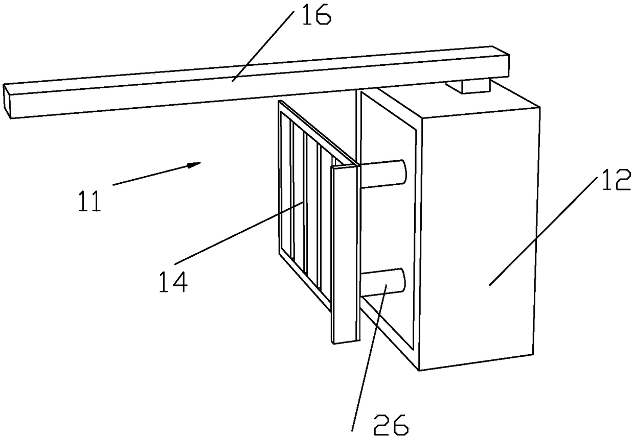 Construction method of automatic sewage interception closed conduit