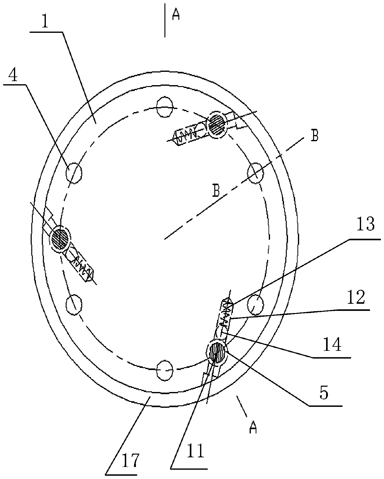 Automobile synchronizer with unidirectional locking surface