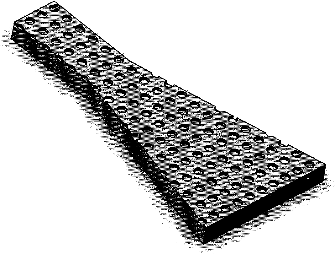 Tapered photonic crystal quantum cascade laser and manufacture method thereof