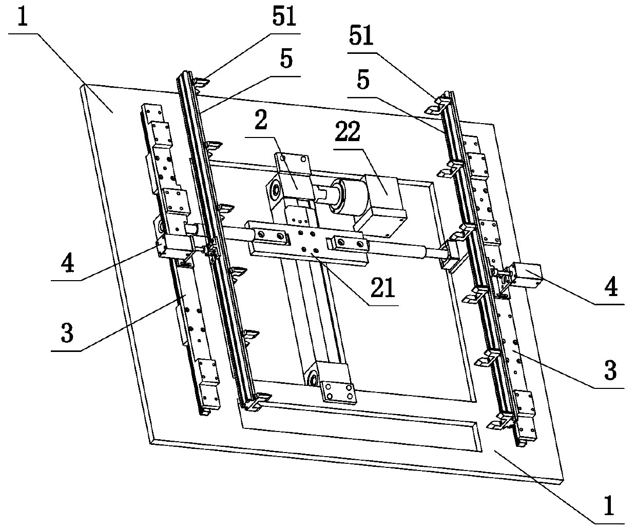 Empty carton delivery device of rod-like material boxing machine and delivery method thereof