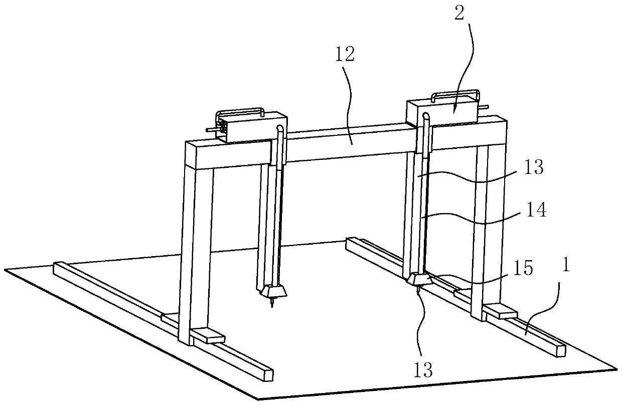 Energy-saving steel structure welding equipment