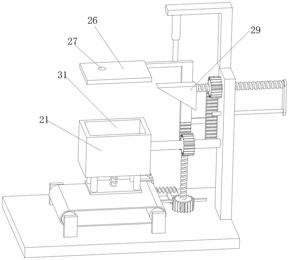 Loading device used for casting mold in production process