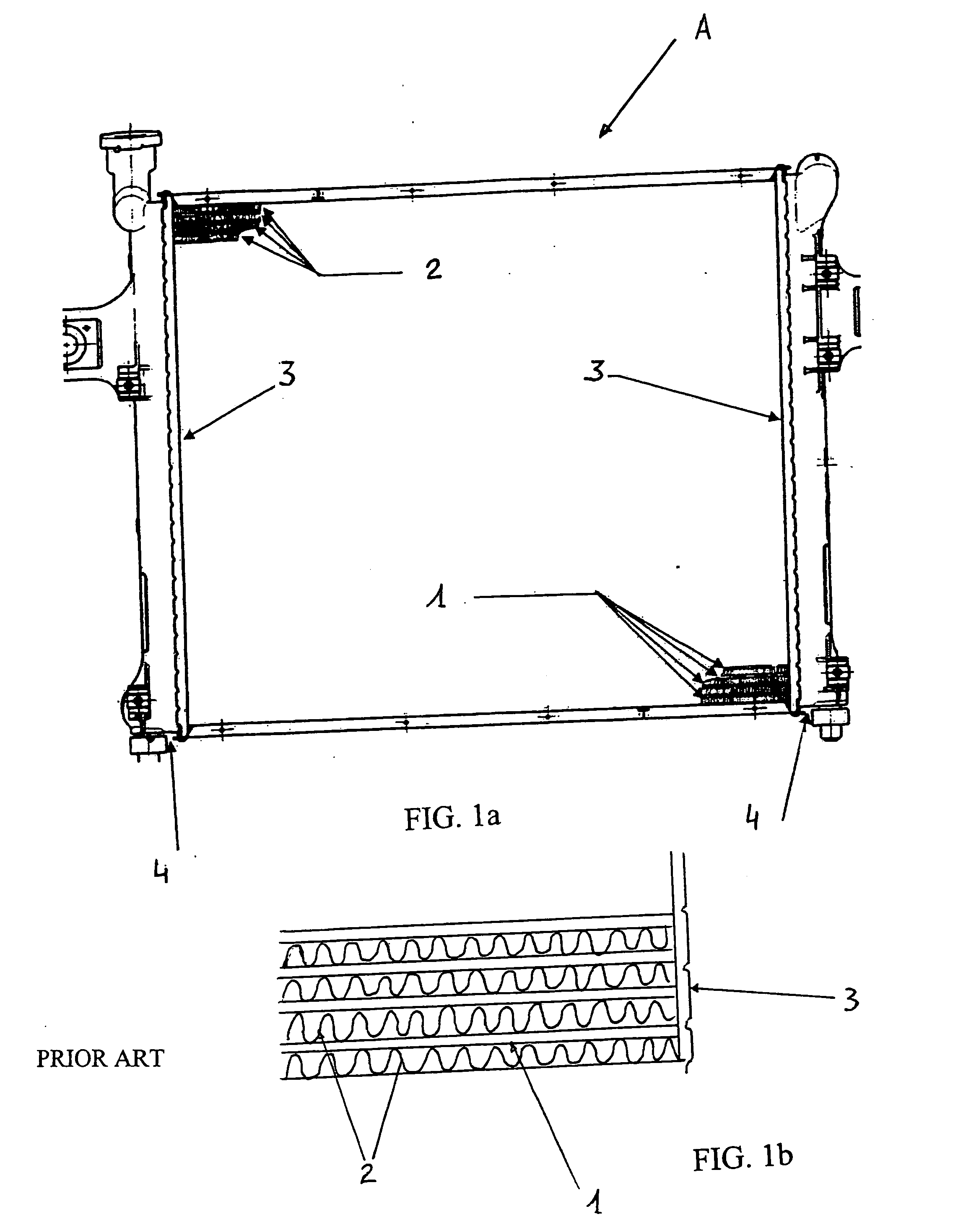 Detection system for localizing defective seals in heat exchangers