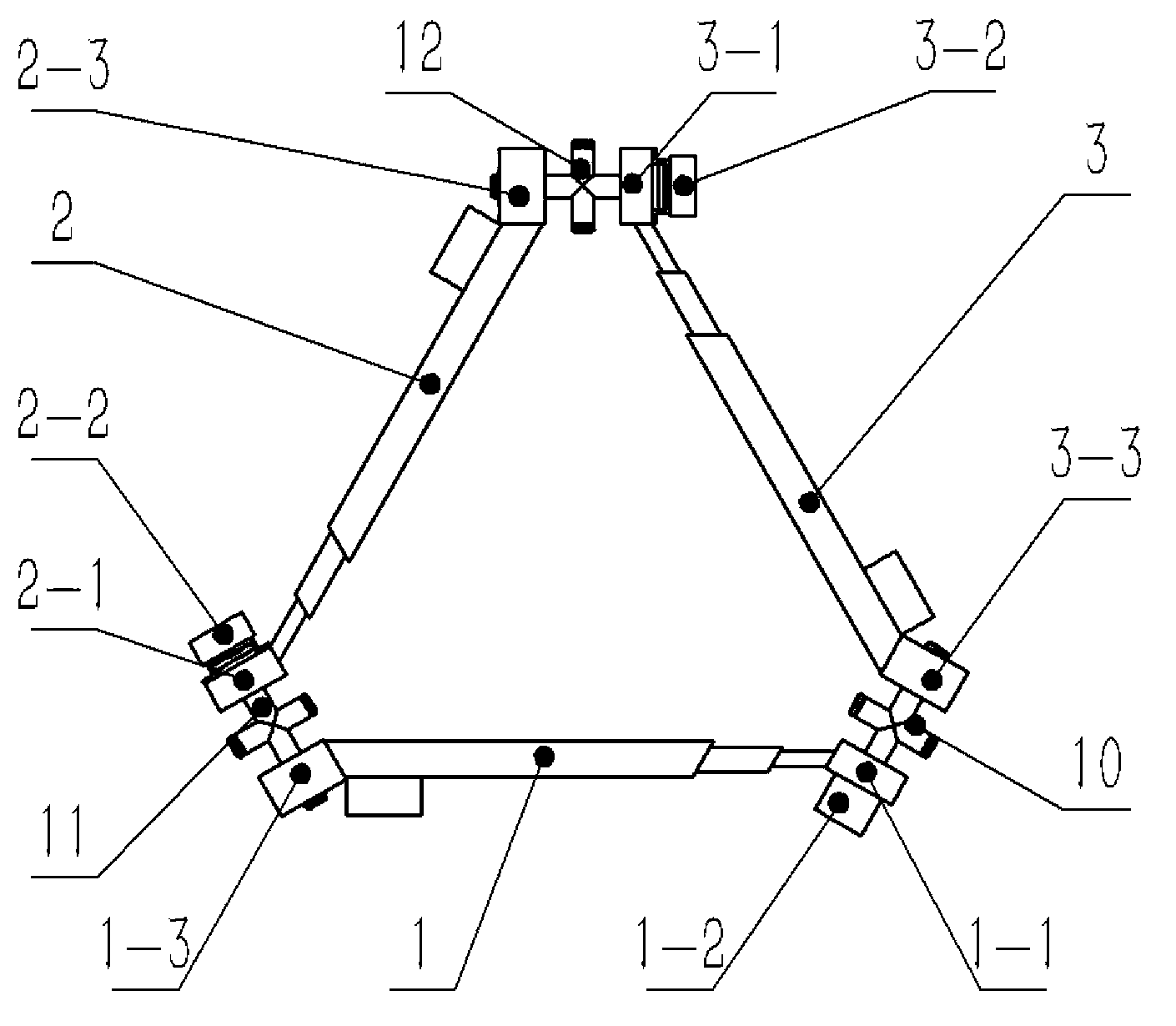 Multiple connection rod inserting movement mechanism