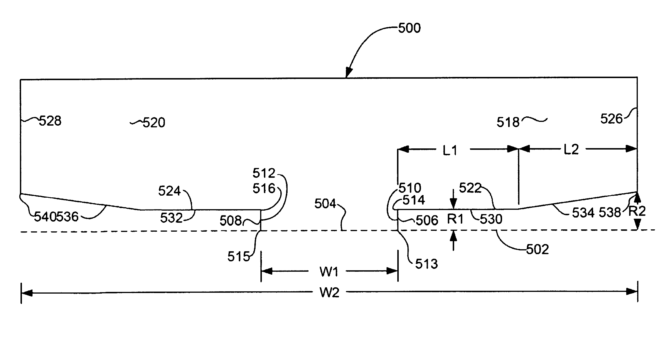 Two step corner recess for secondary stray field reduction in a perpendicular magnetic recording head