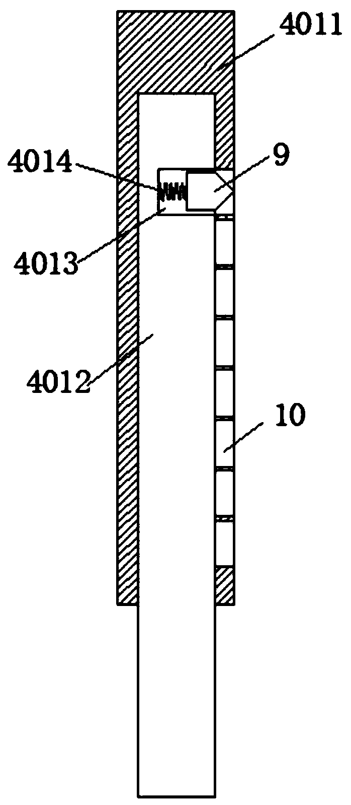 Clock type English teaching aid