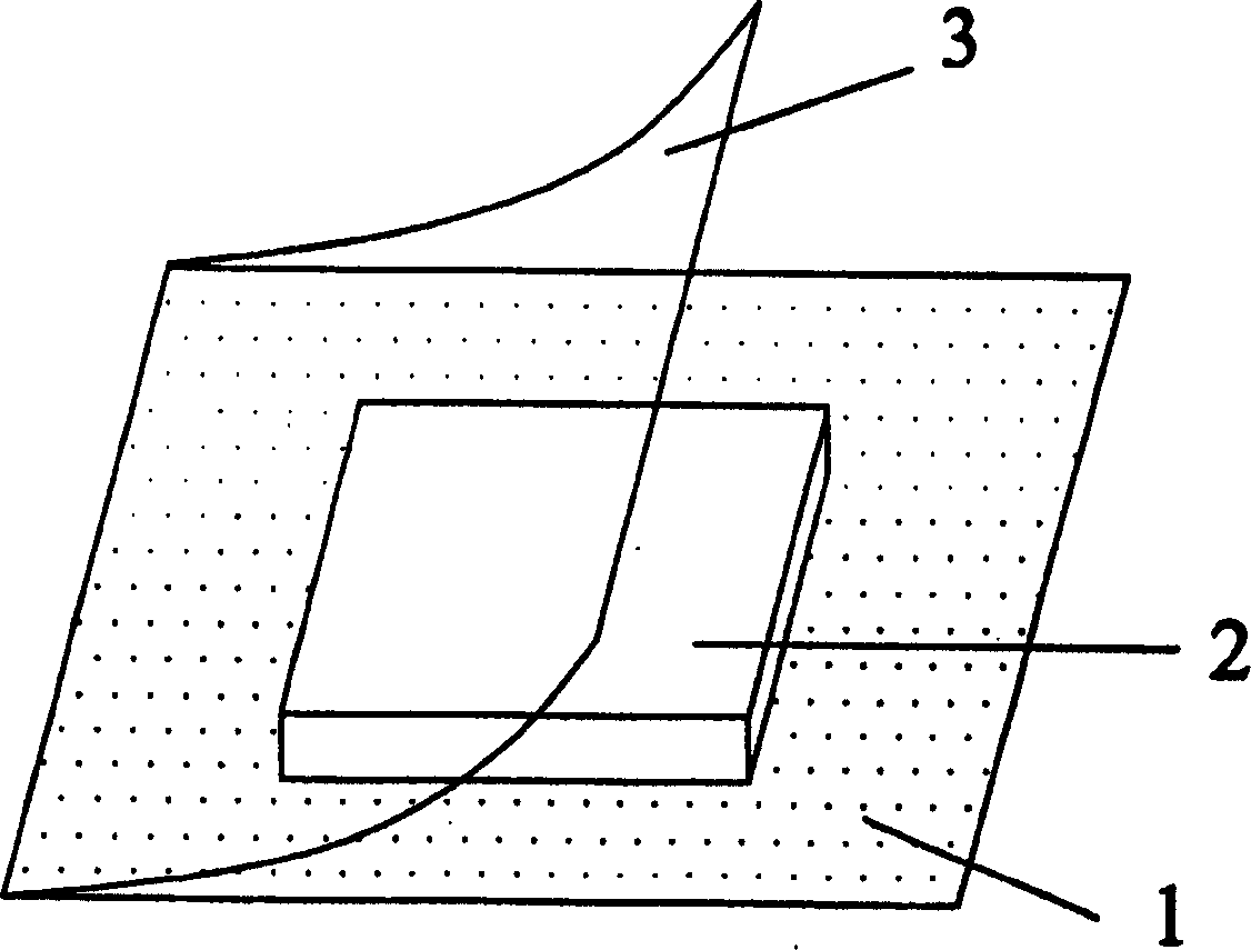 Preparation method for hydrophilic trauma dressing made from polyurethane