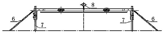 A new method for rough adjustment of double-block rail row