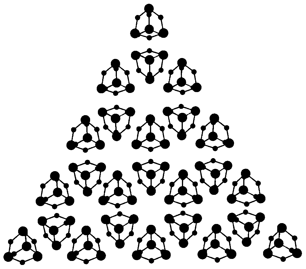 Two-dimensional inorganic molecular crystal materials and preparation method thereof