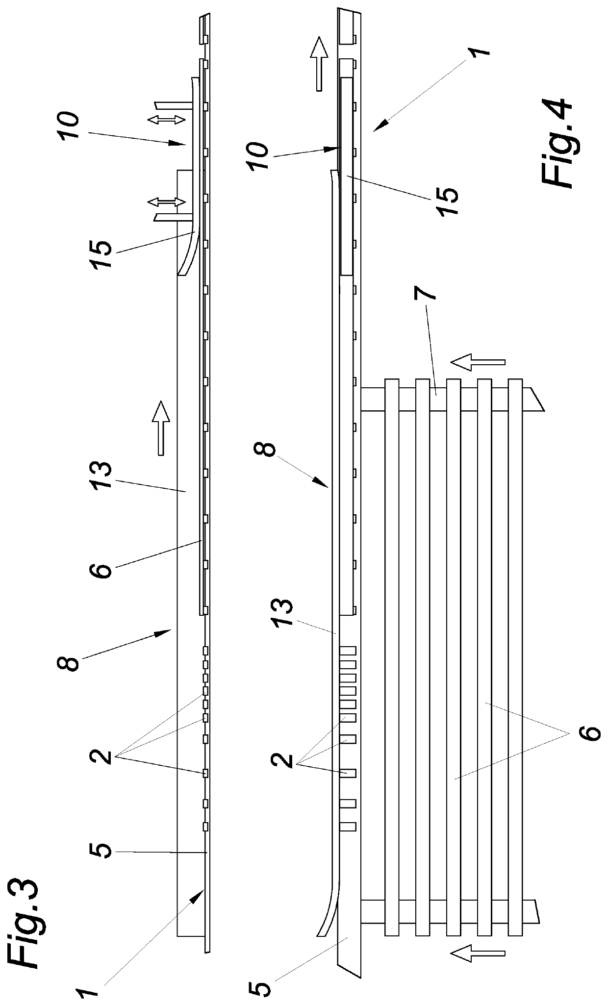 Method for digitally printing a profiled strip