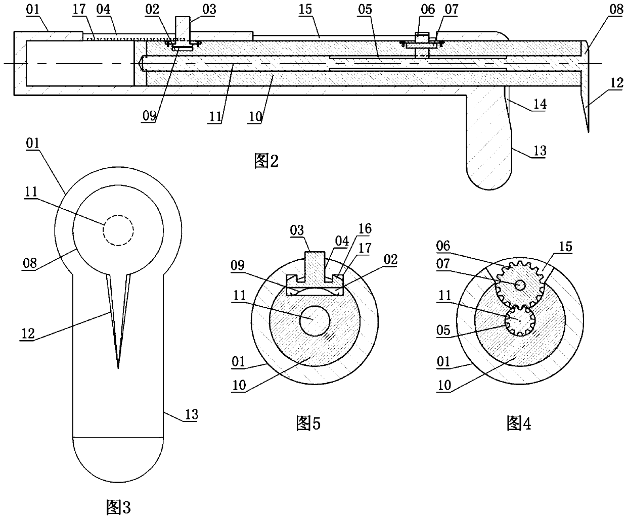 Hook-like nerve stripper with timely assisted cutting function