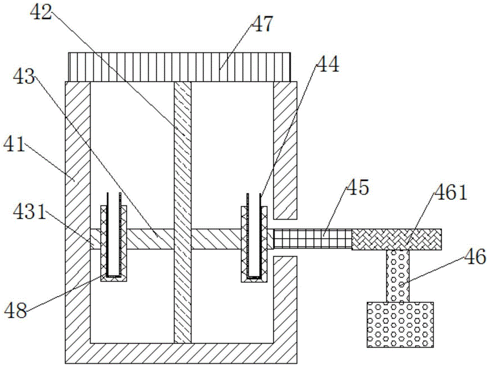 On-line automatic sampling device for lubrication oil of engine test bench