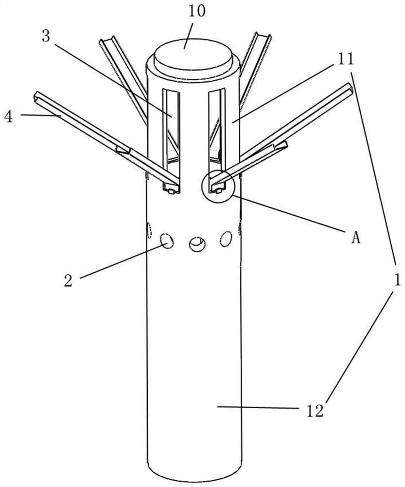 A simple farmland nitrogen fertilizer storage device and storage method