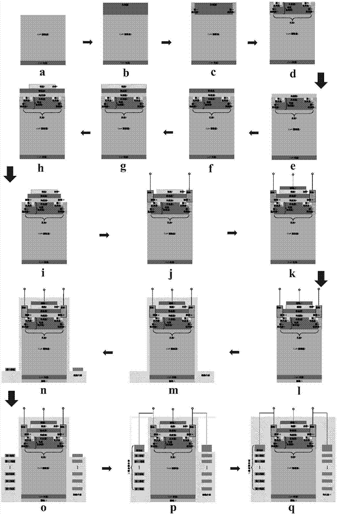 Composite source field plate-based current aperture heterojunction field effect transistor