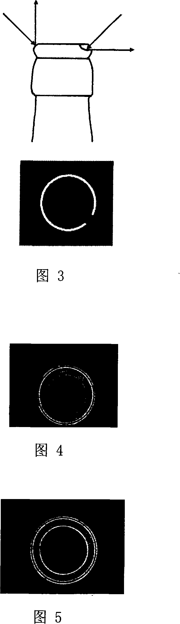 Empty bottle mouth defect inspection method and device