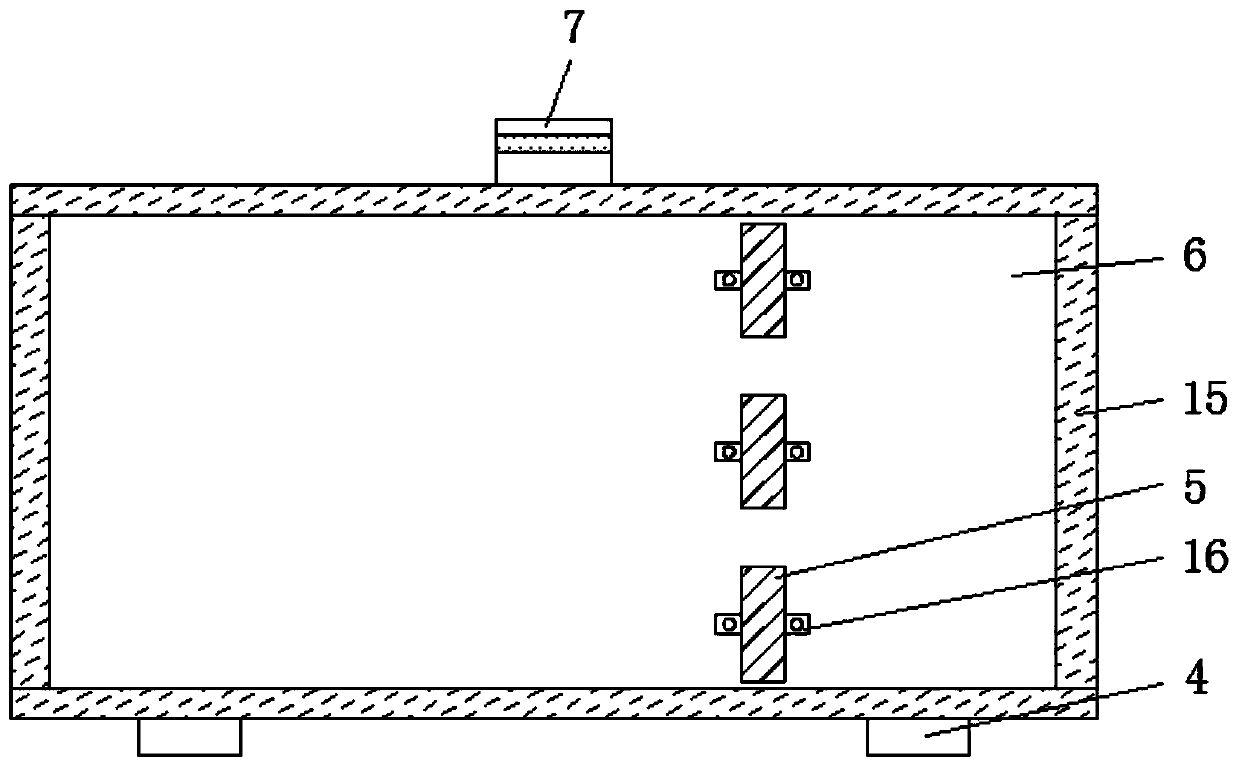 Unmanned aerial vehicle battery box