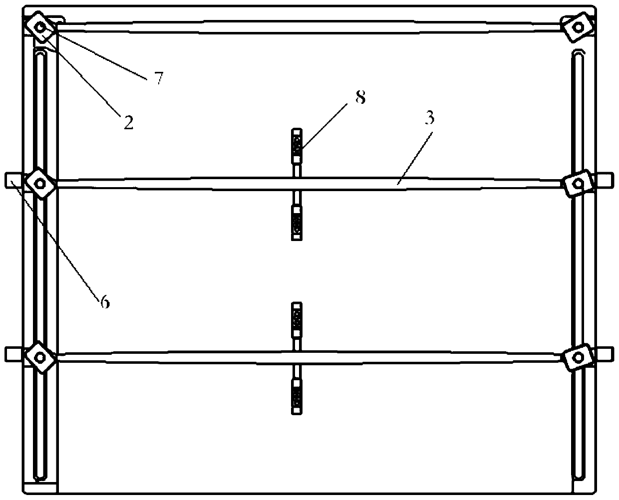 A universal fixture for milling cavity of thin cover plate