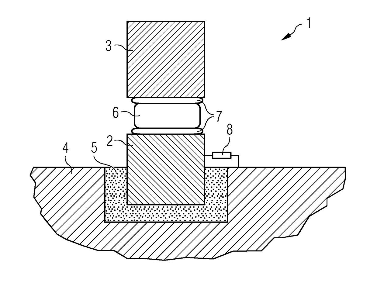 Bearing arrangement for a wind turbine