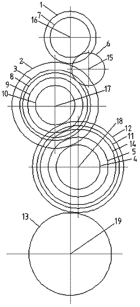 Dynamic power shifting transmission