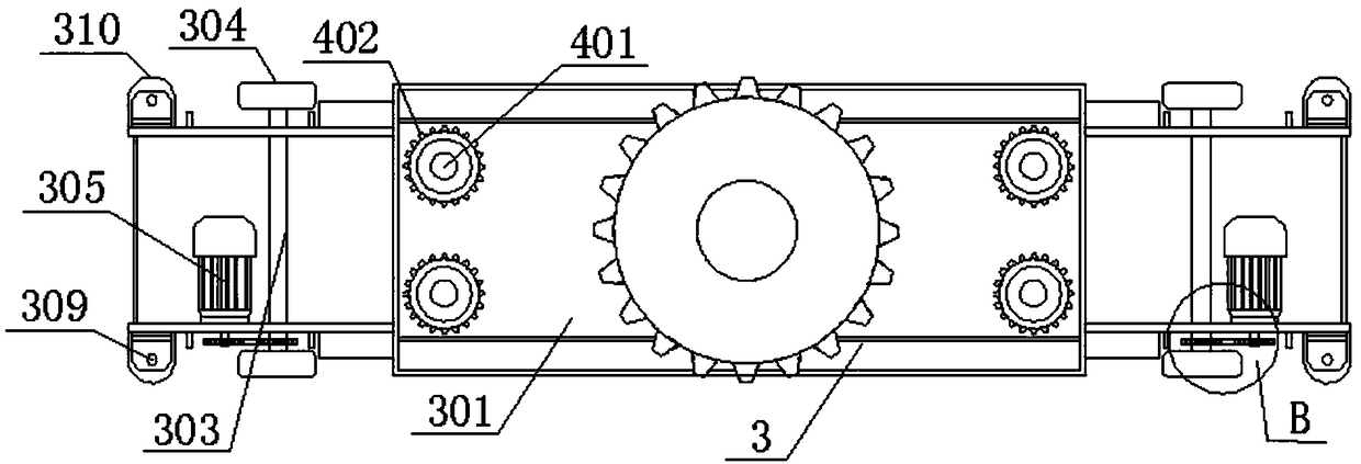 Lifting and horizontal-moving parking equipment with charging device