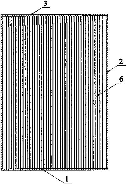 Circulating fluidized bed boiler hearth with grand-cross penetrating middle wall structure