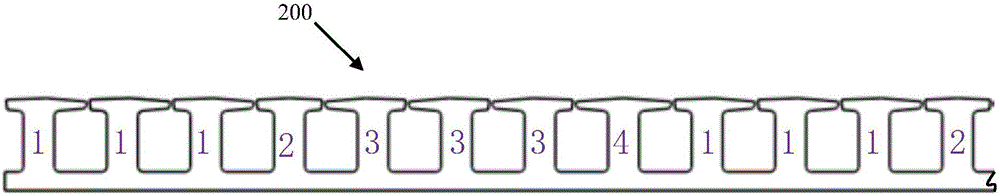 Magnetic core of motor and manufacturing method of magnetic core