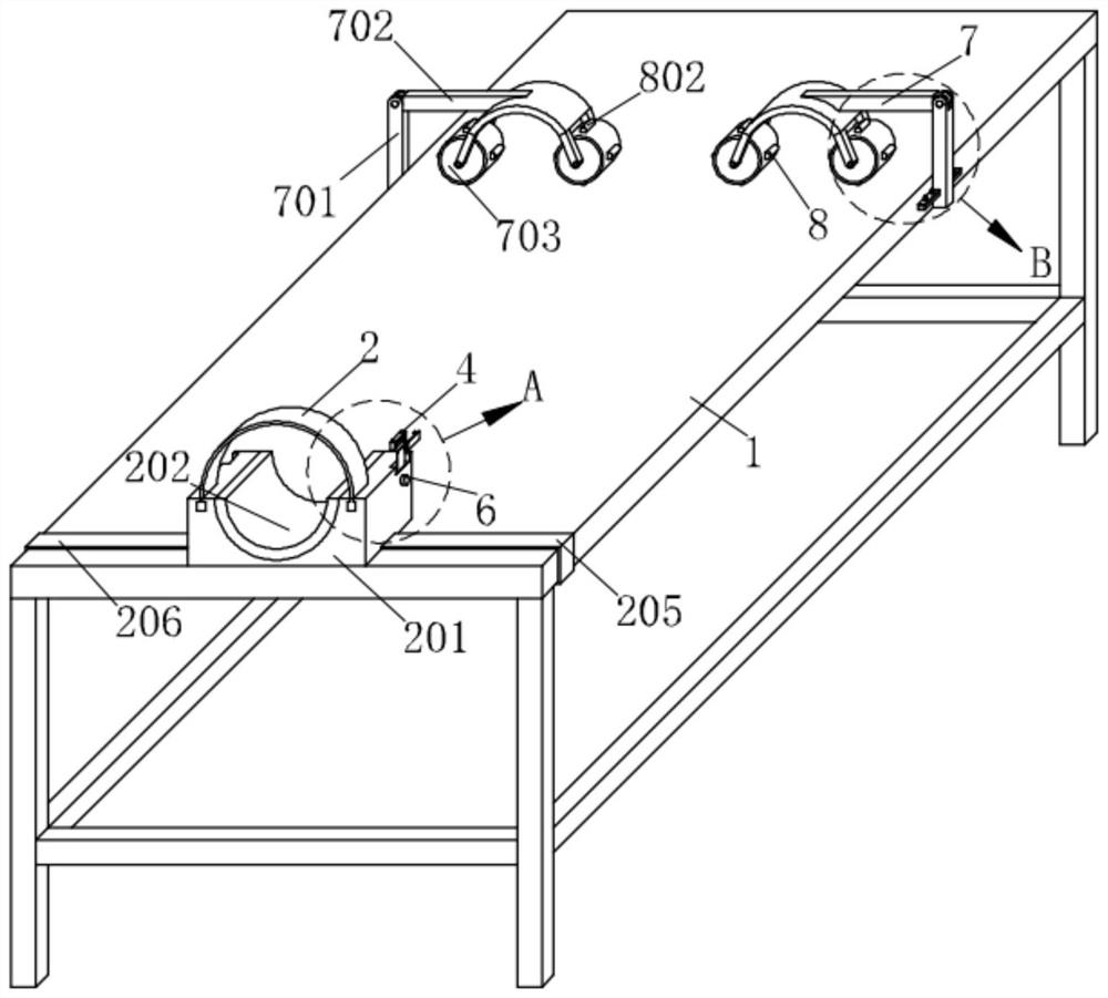 Aviation auxiliary equipment for general anesthesia patient