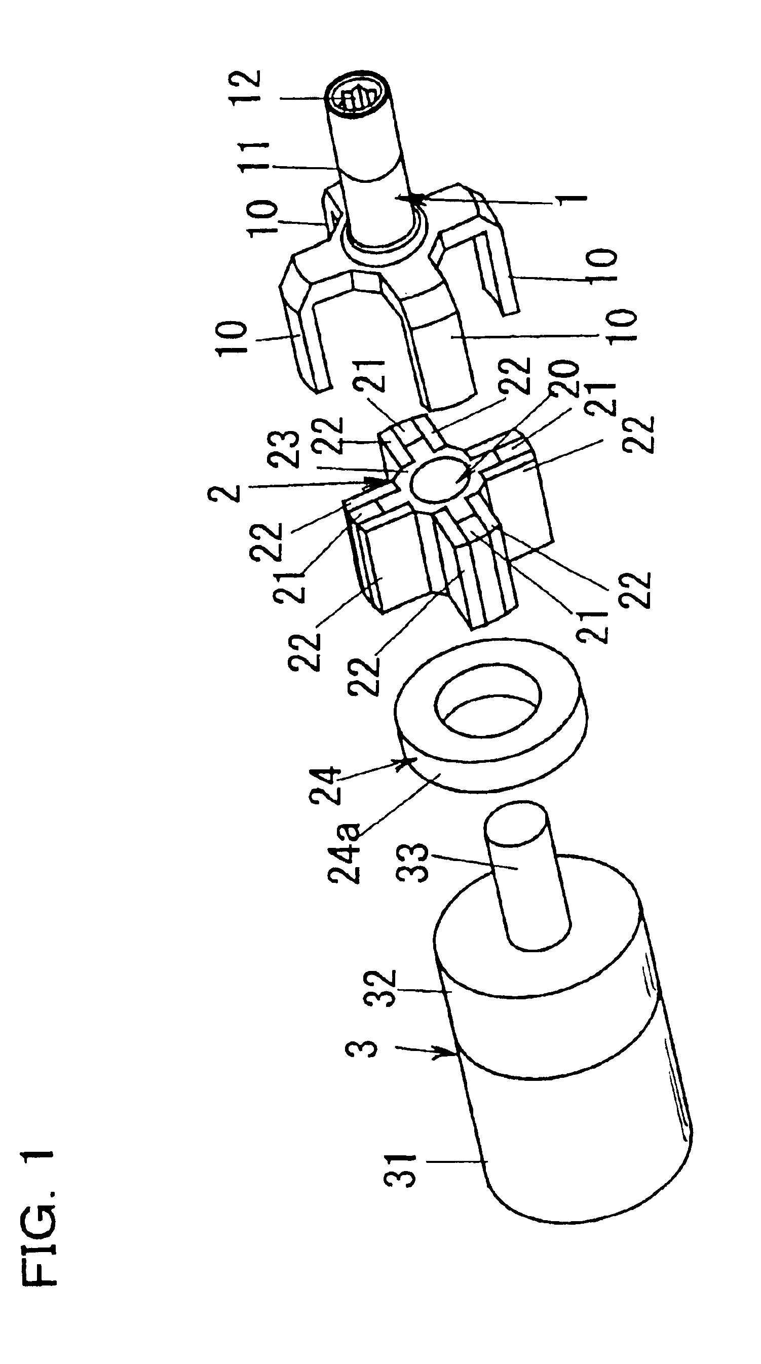 Magnetic impact tool