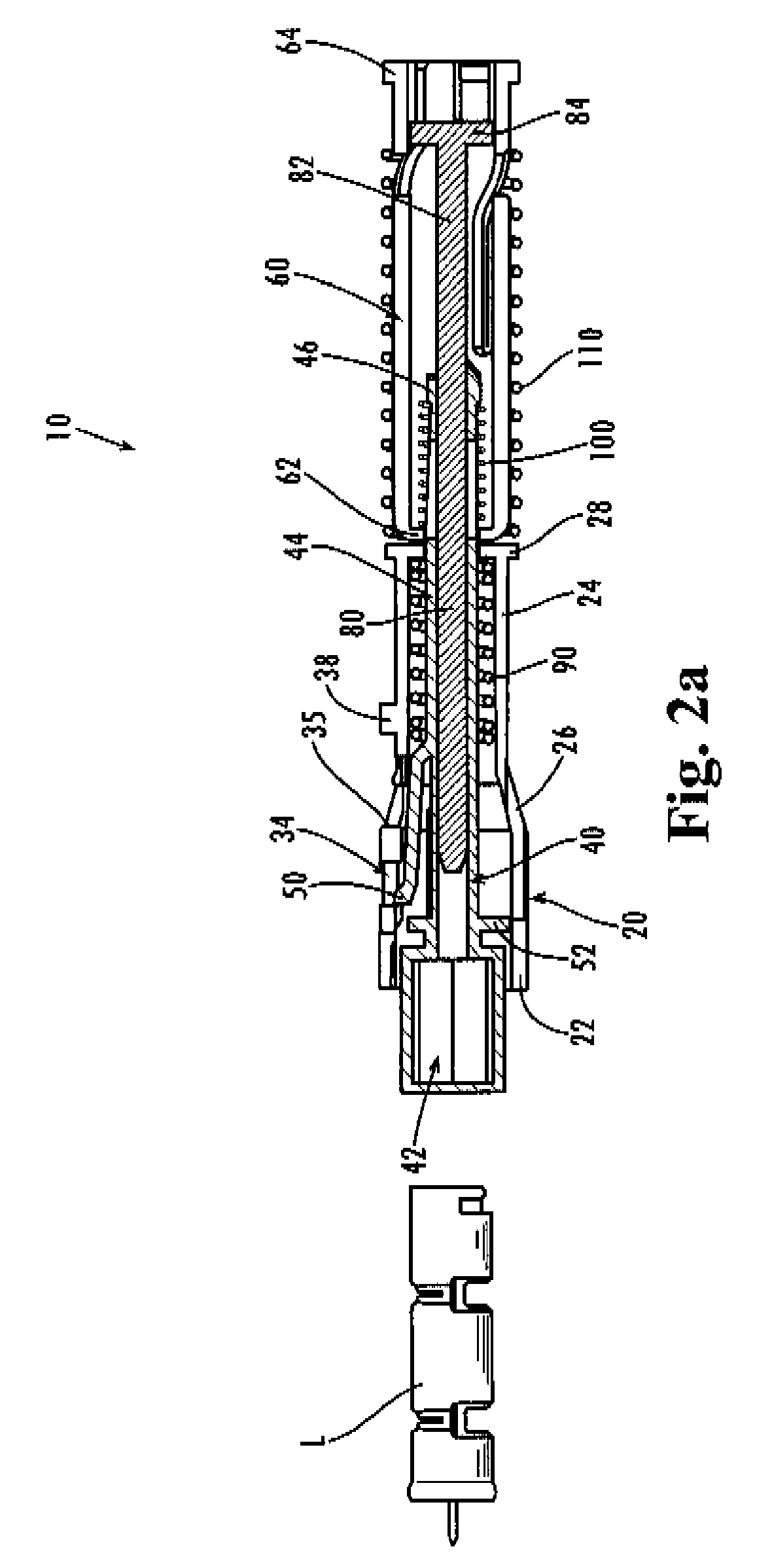 Lancing device with independent drive core