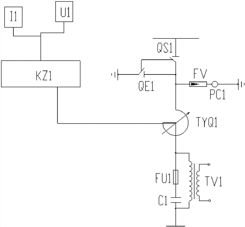 Voltage and capacitance regulation compensation device