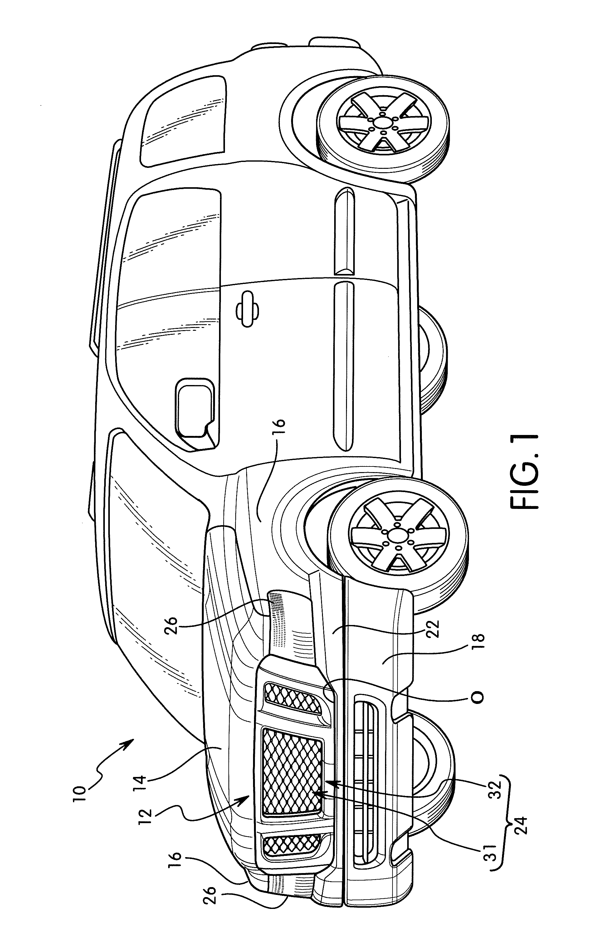 Vehicle end structure