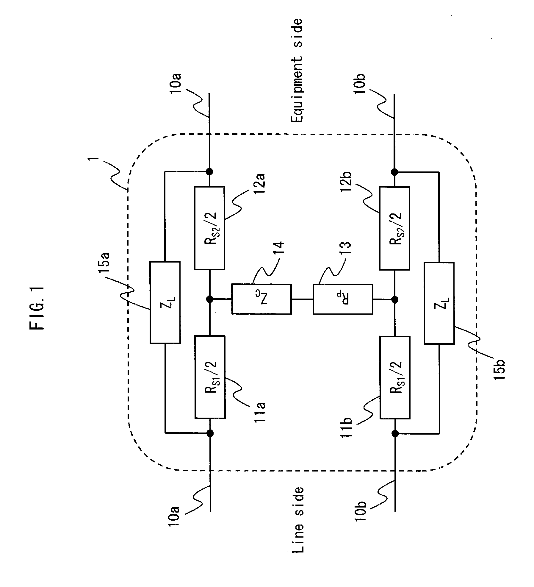 Impedance stabilization device