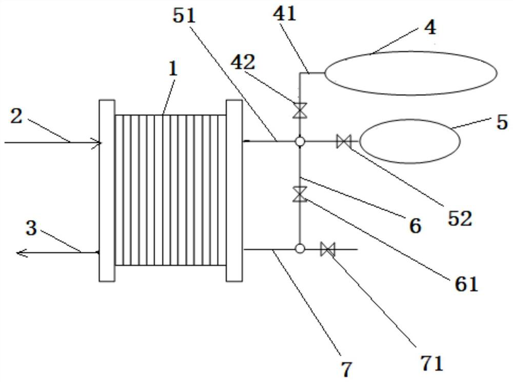 A kind of anode intermittent venting method of anode closed proton exchange membrane fuel cell