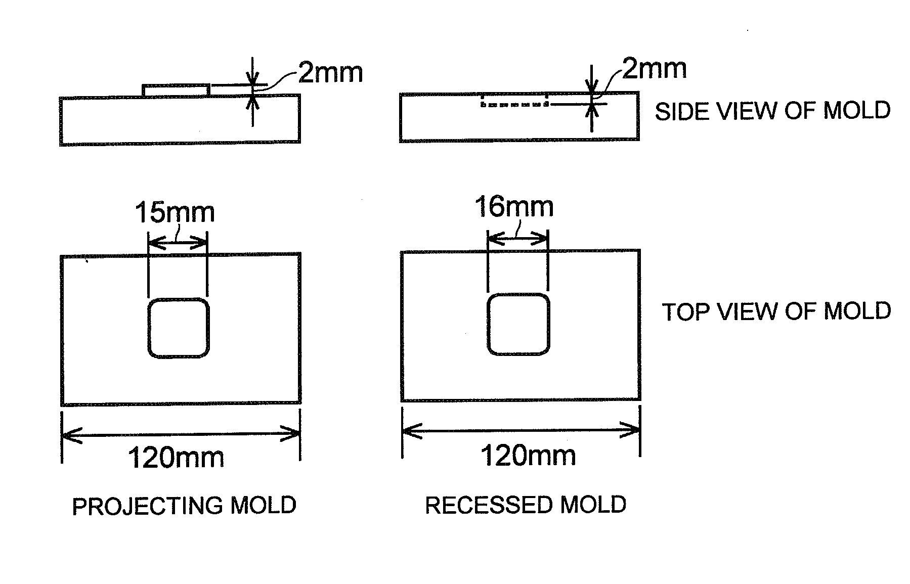 Process for producing molded printed material, and molded printed material