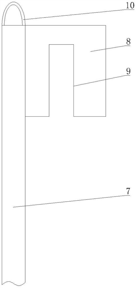 Building pile foundation positioning device