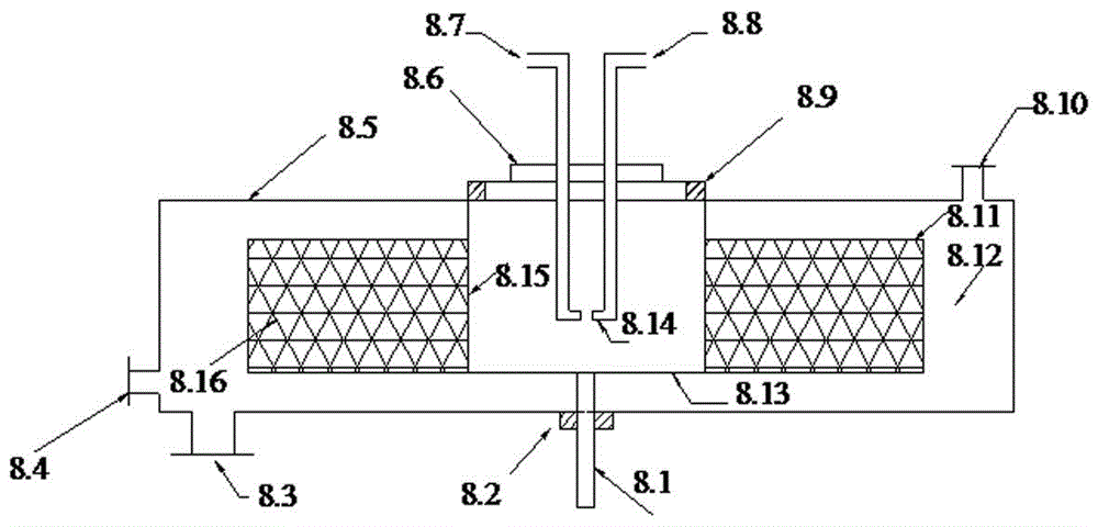 Method and device for treating wastewater by advanced oxidation process