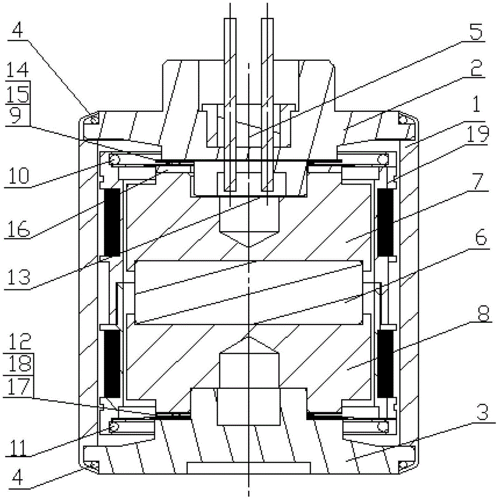 A high-resolution geophone and its manufacturing method