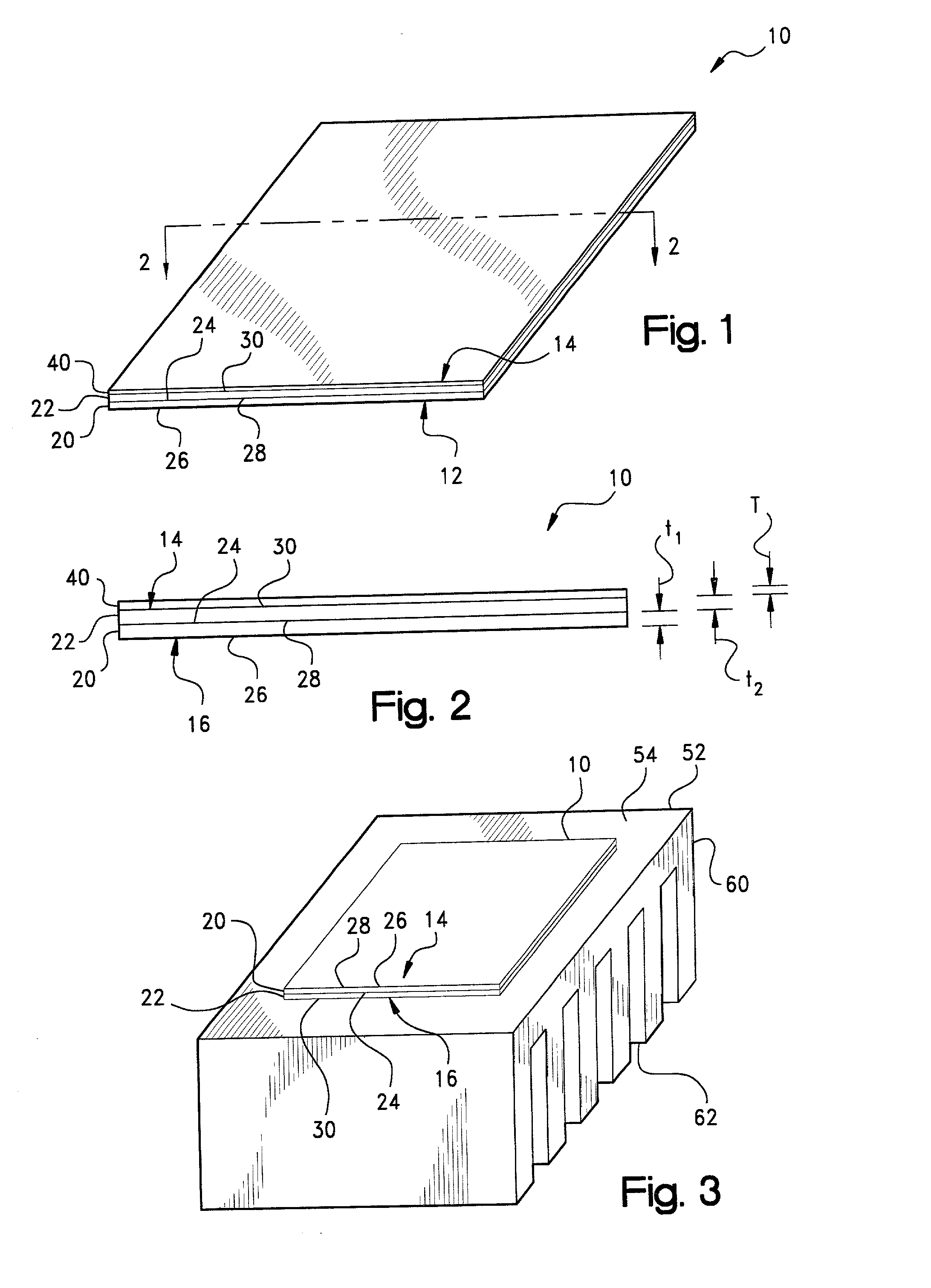 Clean release, phase change thermal interface