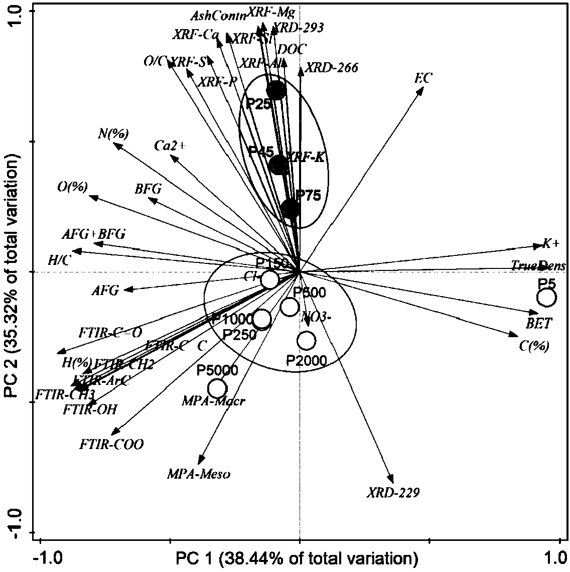 Biochar finish machining method capable of improving anaerobic biological reaction efficiency