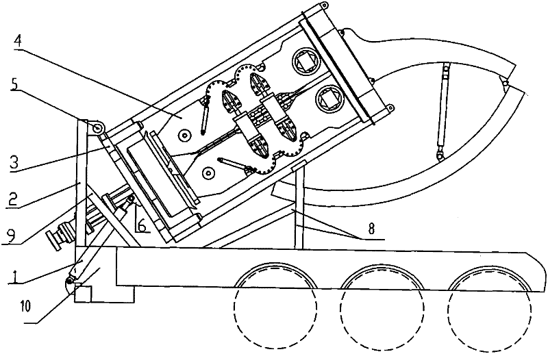 Novel injection head turning device