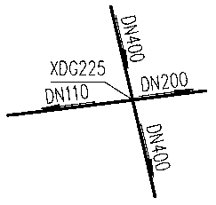 Method of automatically arranging and counting accessories in pipe network design