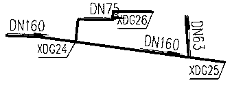 Method of automatically arranging and counting accessories in pipe network design