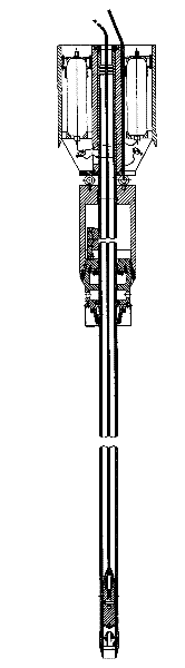 Bolt-free gravity piston type long cylindrical sediment fidelity sampler