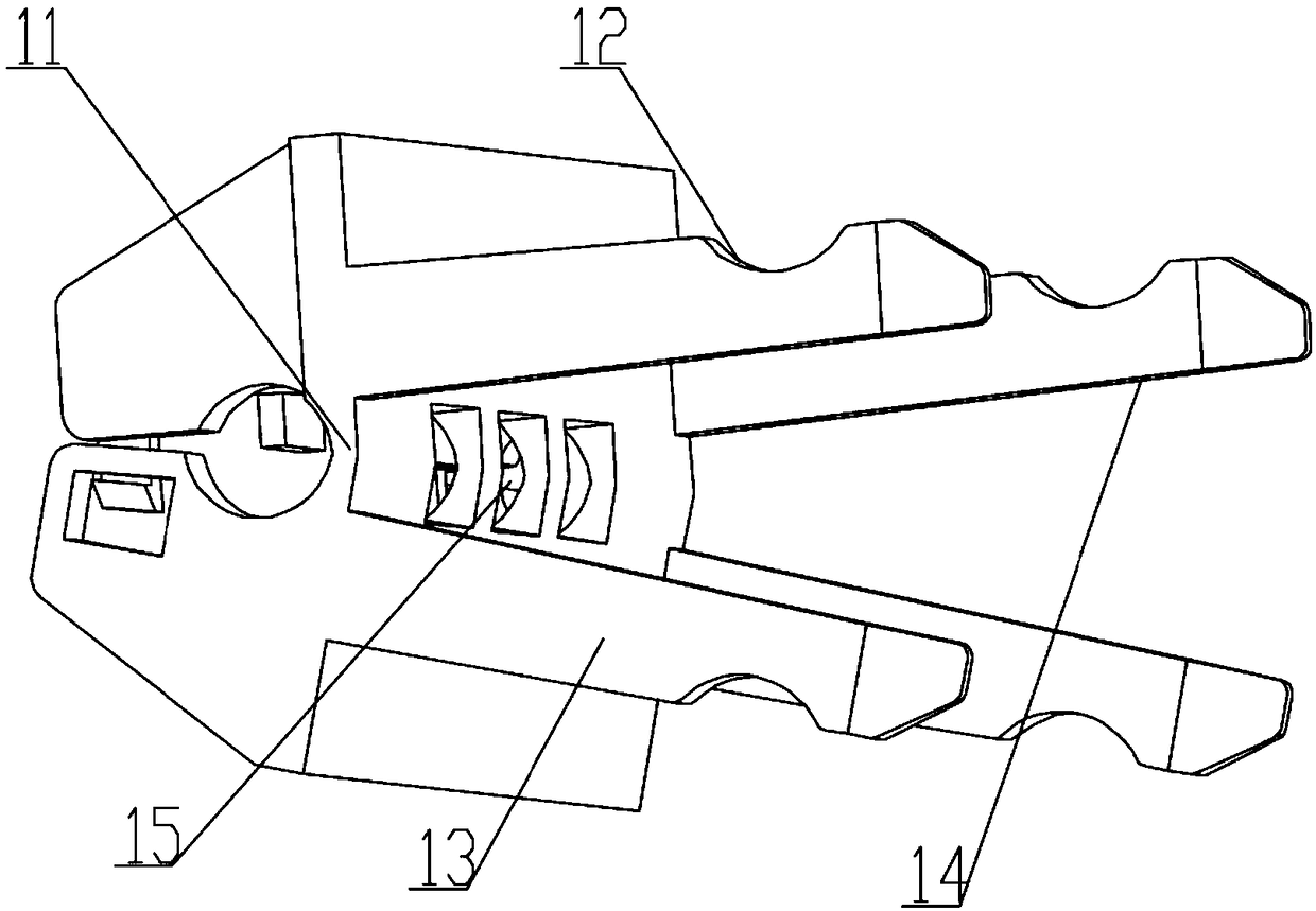 Temperature-control probe support and air conditioner