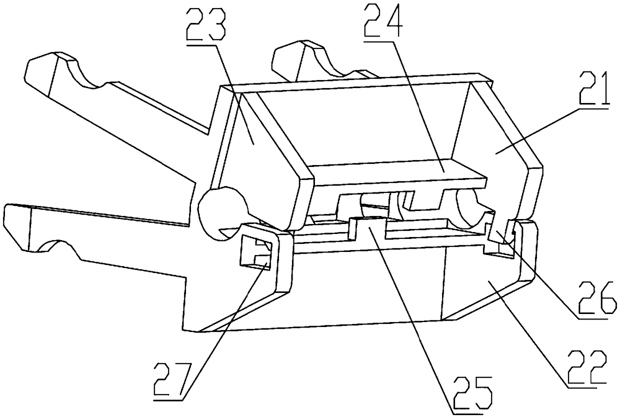 Temperature-control probe support and air conditioner