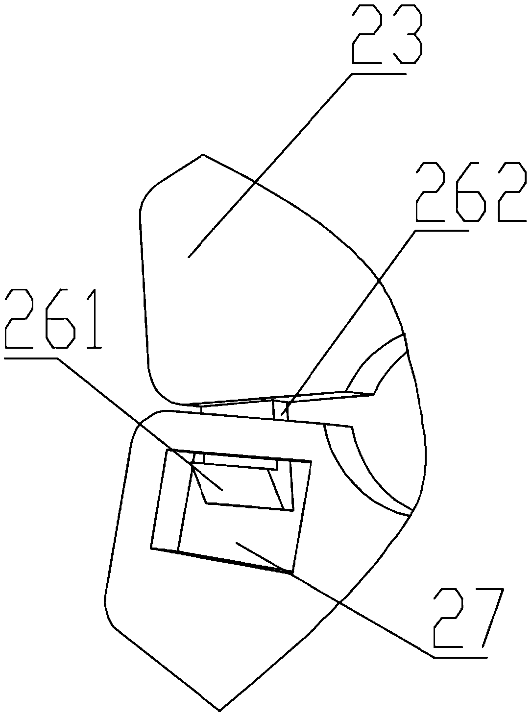 Temperature-control probe support and air conditioner