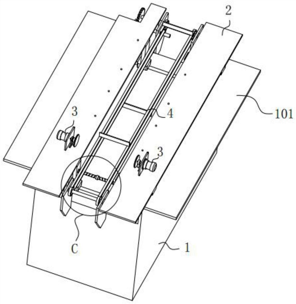 Foamed aluminum side edge grinding device