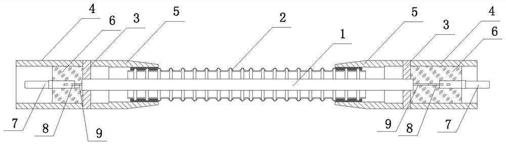 A K1 type electrical connector assembly for mineral insulated cables for nuclear power