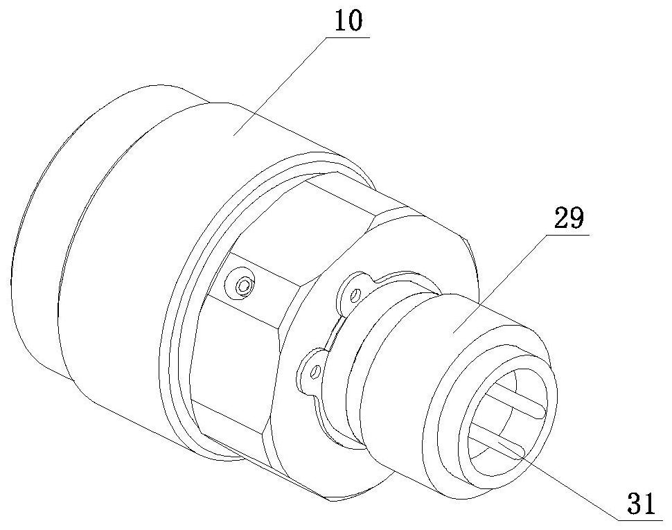 A K1 type electrical connector assembly for mineral insulated cables for nuclear power