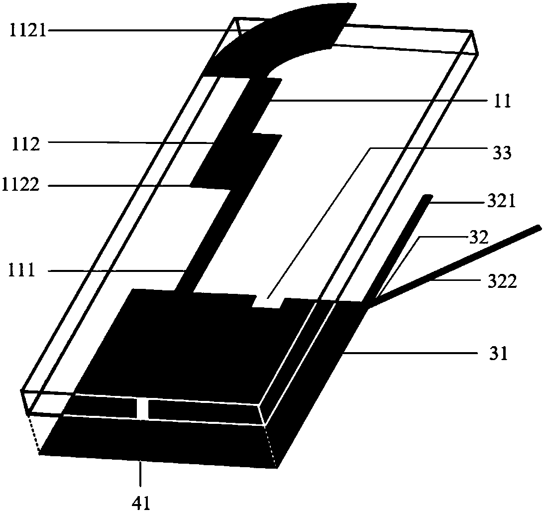 Broadband MIMO antenna based on four units